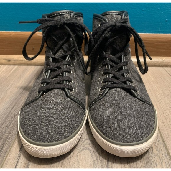 Vans Hadley Skateboarding Women's Size 6.5 Hi-Tops Gray Fashion Sneakers - Picture 2 of 11